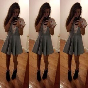 Sleeveless denim dress